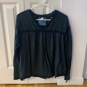 Green blue Anthropologie long sleeve size medium